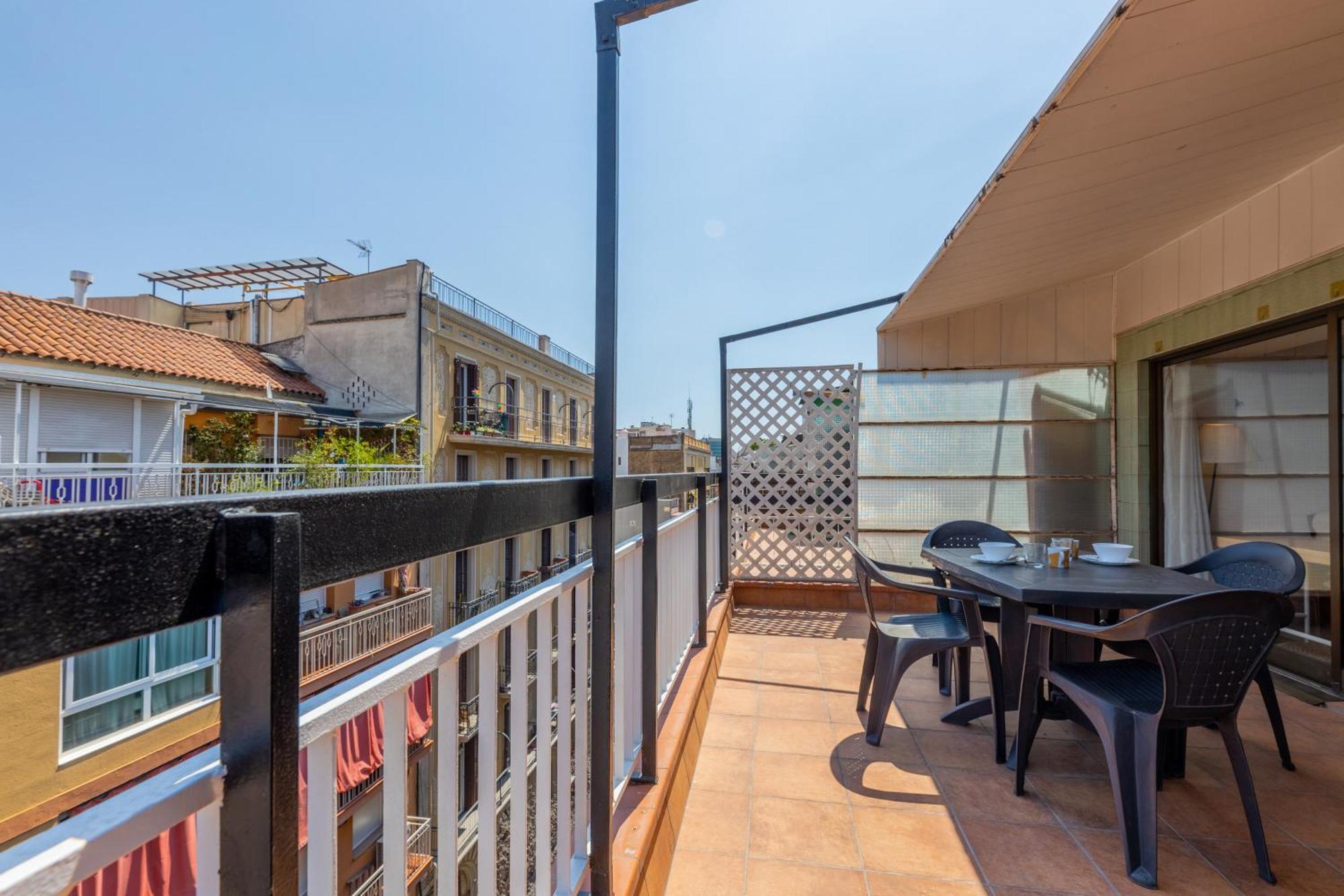 Aparteasy - Atic Sants Barcelona Exteriör bild